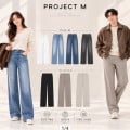 [옥션]프로젝트엠 남/여 F/W 인기 데님/슬랙스 4종택1 (13,490원/2장구매시무료)