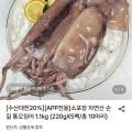 [롯데온]소포장 자연산 손질 통오징어 1.1kg (16,380원/무료)
