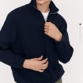 [공홈]지오다노 기모 하프집업 맨투맨 (15,900원/무료)