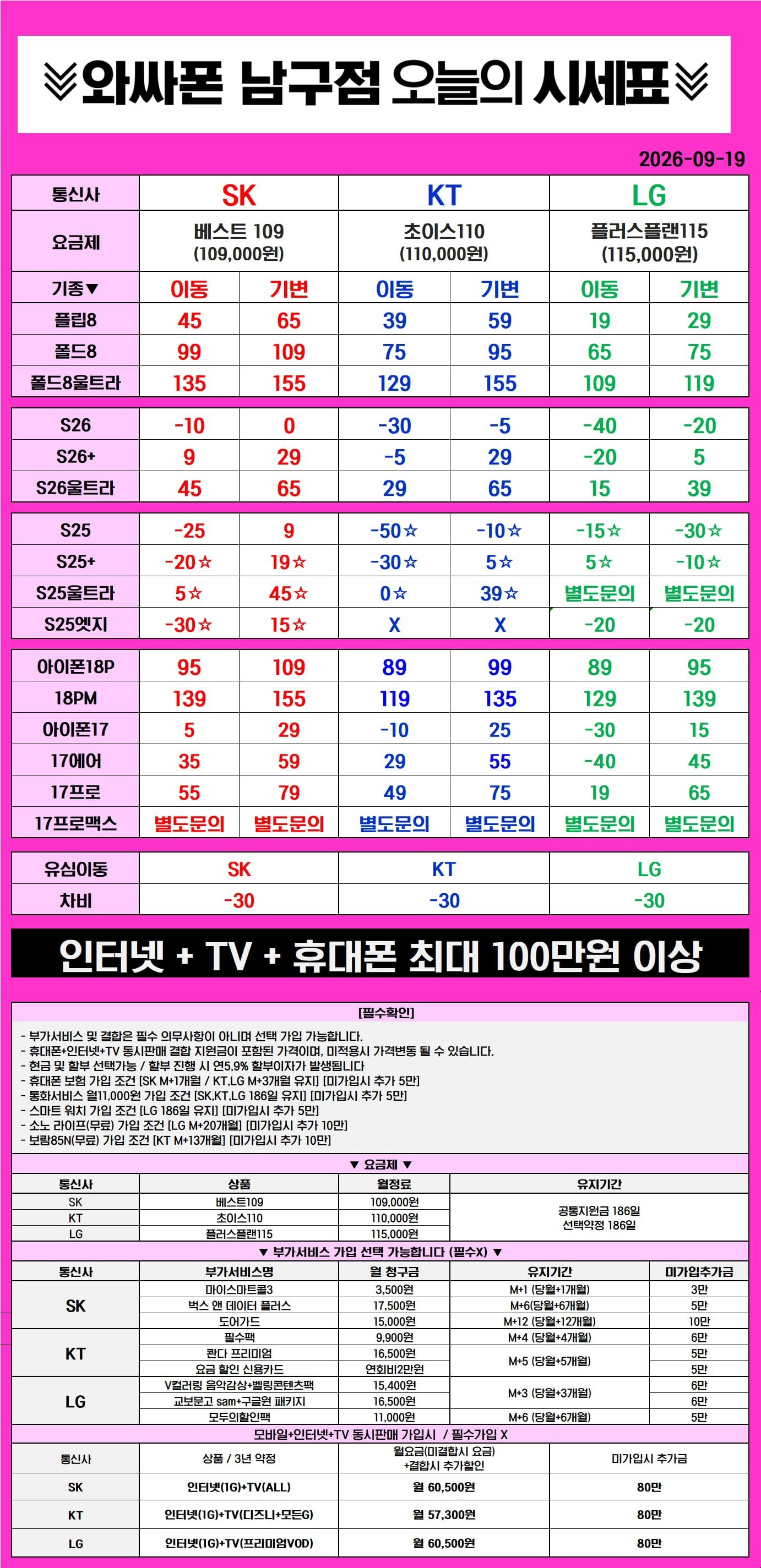 [현금완납] 용호동 홈플러스1층 와싸폰! 아이폰18프로/맥스 전색상 즉시개통가능! 제일싸게드립니다! 허위광고X 허위부가X 자신있습니다! 다 둘러보고 마지막으로 오세요!